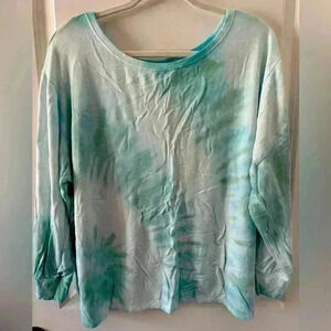 Yanak Ace Sweater~ Teal ~ Large~ NWT! Yana K